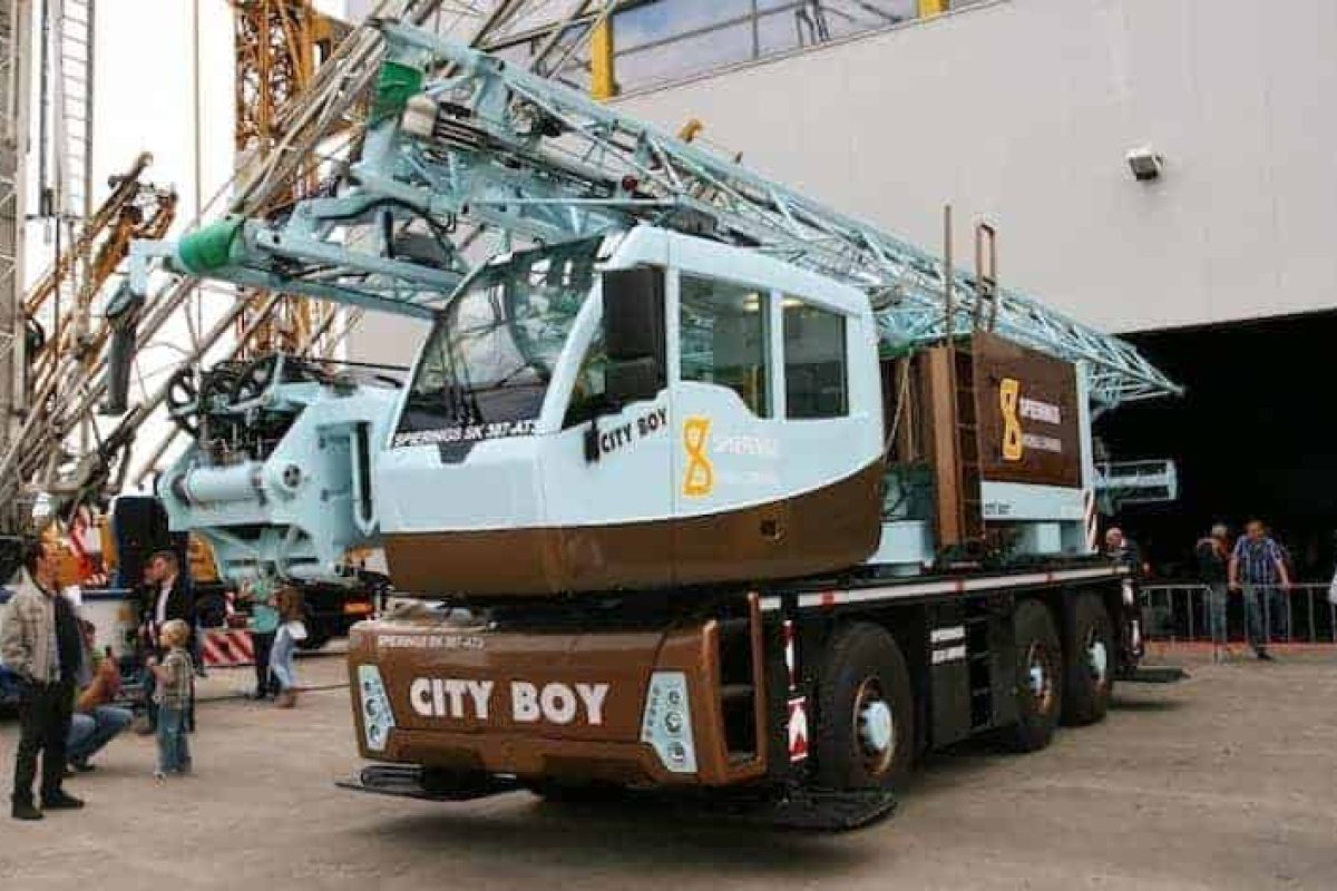 Spierings SK387-AT3 Mobile Tower Crane