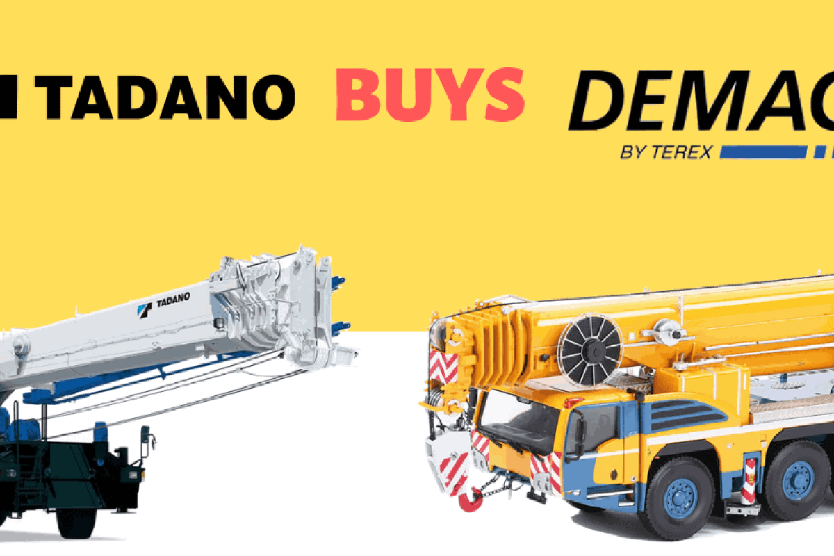 Tadano buys Demag