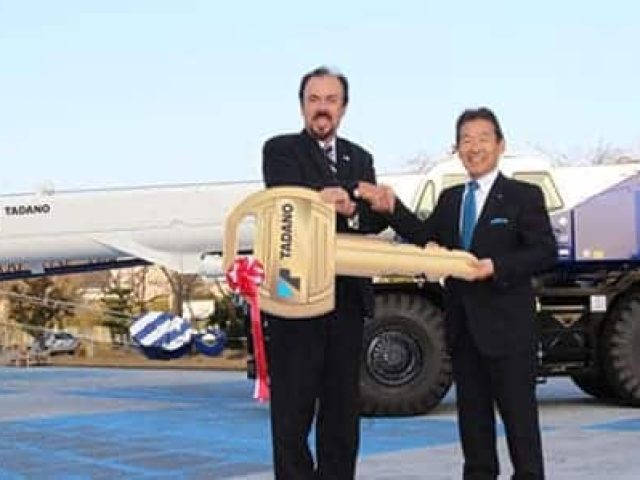 Tadano Donate 3rd Crane To Chile