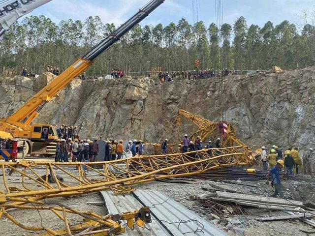 tower crane accident in rayong 1