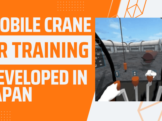 vr mobile crane training japan