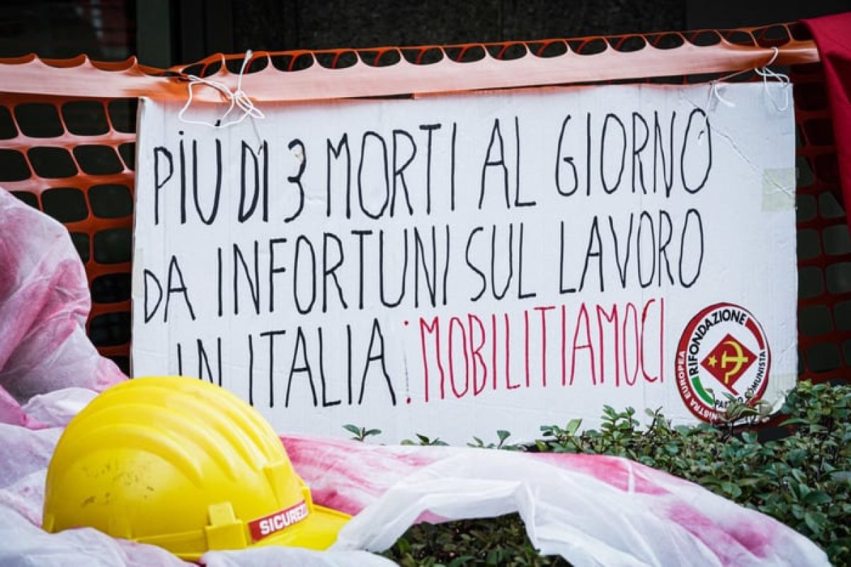 presidio sicurezza sul lavoro. torino