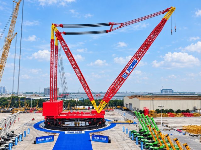xcmg 14000 tonne world largest ring crane