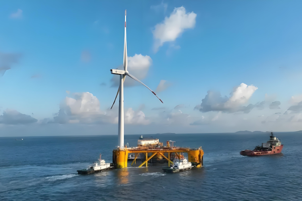 xcmg floating wind fish crane lift