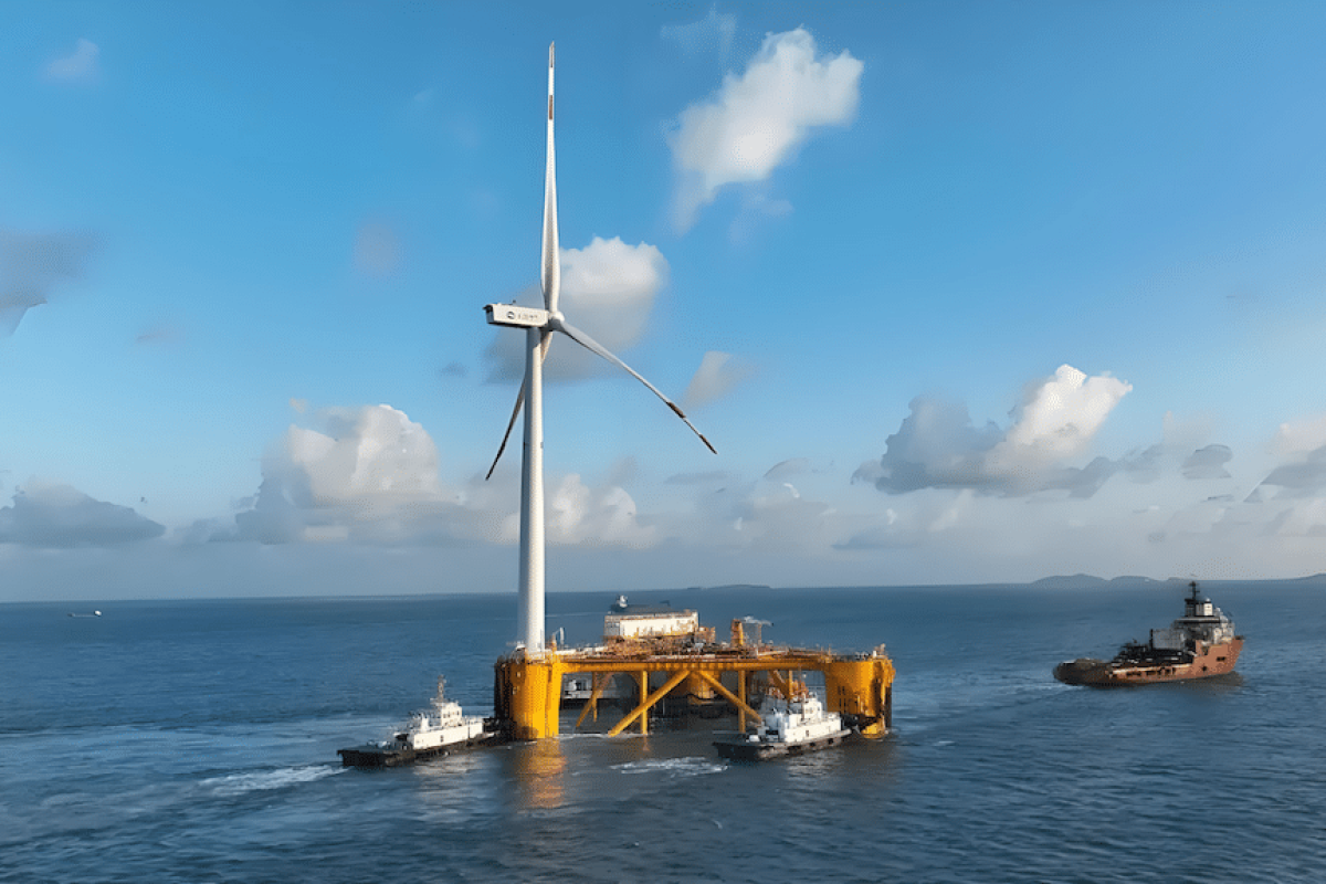 xcmg floating wind fish crane lift