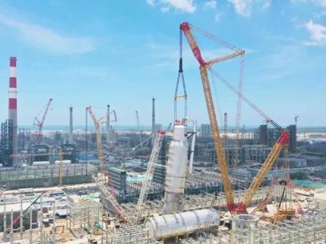 xgc88000 guangdong quench tower lift