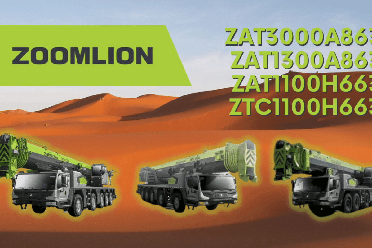 zoomlion debut four new models